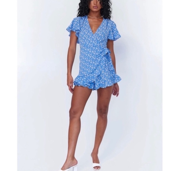 Princess Polly Penelope Floral Romper - Picture 2 of 10